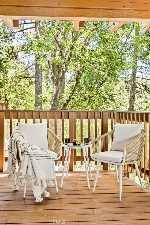 1296 Calgary Dr, Lake Arrowhead, CA 92352 - view of deck