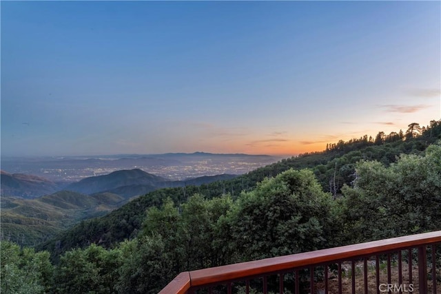 28527 Willow Rd, Lake Arrowhead, CA 92385 - view of mountain background with a forest