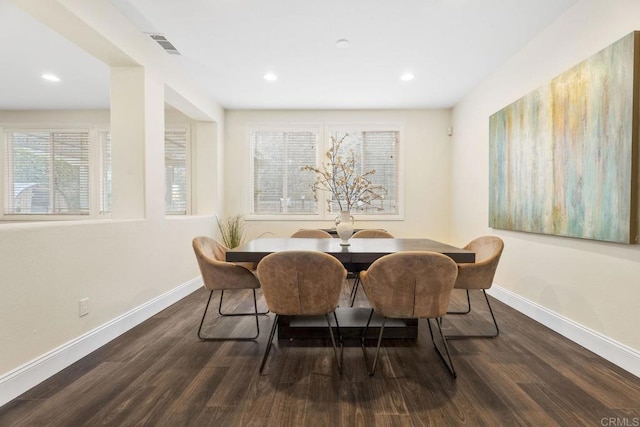 737 W Bel Esprit Cir, San Marcos, CA 92069 - dining area with wood finished floors and recessed lighting