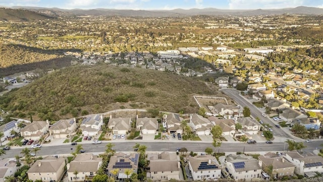 737 W Bel Esprit Cir, San Marcos, CA 92069 - aerial view of property's location featuring nearby suburban area and mountains