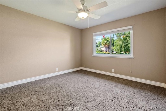 836 Bolen Dr, Paso Robles, CA 93446 - empty room featuring carpet and a ceiling fan