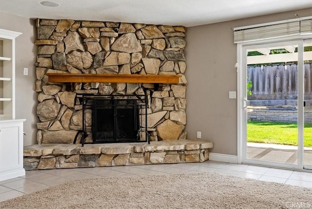 836 Bolen Dr, Paso Robles, CA 93446 - detailed view of a stone fireplace