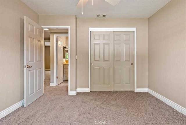 836 Bolen Dr, Paso Robles, CA 93446 - unfurnished bedroom featuring carpet floors, a closet, and ceiling fan