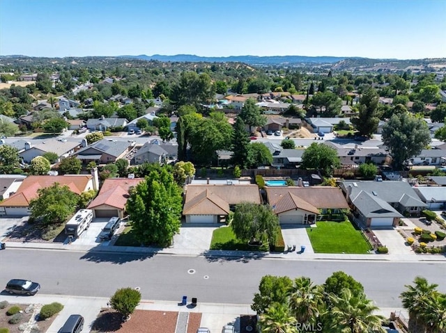 836 Bolen Dr, Paso Robles, CA 93446 - aerial perspective of suburban area featuring mountains