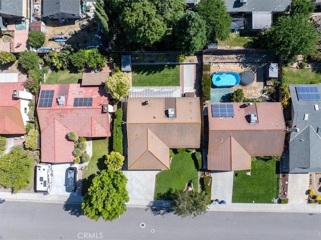 836 Bolen Dr, Paso Robles, CA 93446 - aerial perspective of suburban area with a pool