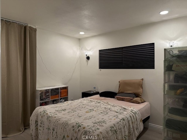1016 W Teresa St, West Covina, CA 91790 - bedroom with recessed lighting and wood finished floors