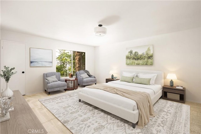 516 Sefton Ave Unit A, Monterey Park, CA 91755 - bedroom with baseboards