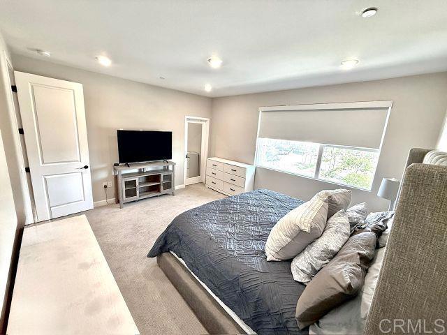 1959 Minimalist Ln, Chula Vista, CA 91915 - bedroom with light carpet and recessed lighting