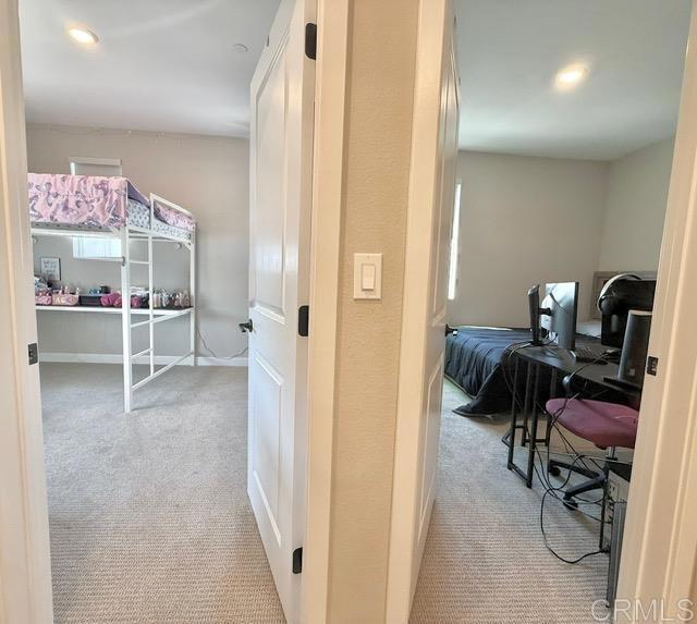 1959 Minimalist Ln, Chula Vista, CA 91915 - hallway featuring carpet flooring and baseboards