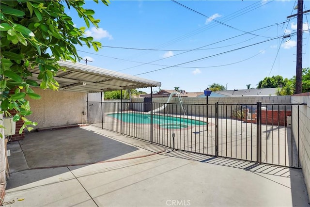 10265 Lev Ave, Arleta, CA 91331 - view of pool featuring a fenced backyard and a patio area