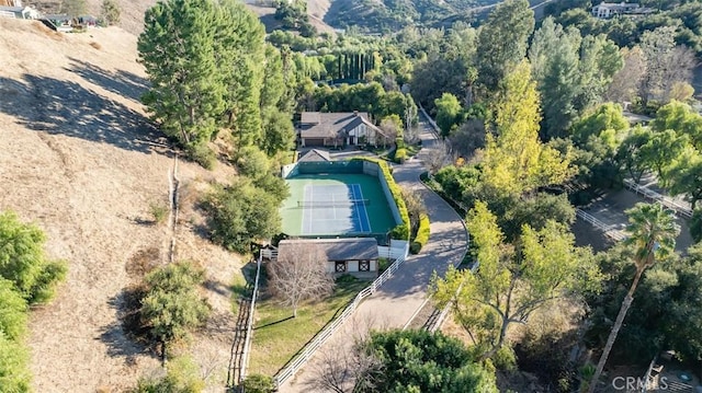 5250 Scott Robertson Rd, Hidden Hills, CA 91302 - view from above of property