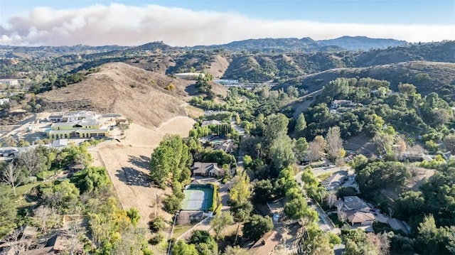 5250 Scott Robertson Rd, Hidden Hills, CA 91302 - view of property location with a mountainous background