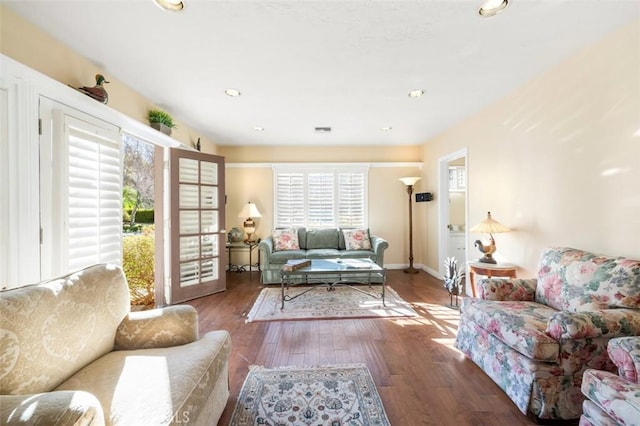 5250 Scott Robertson Rd, Hidden Hills, CA 91302 - living area featuring wood finished floors