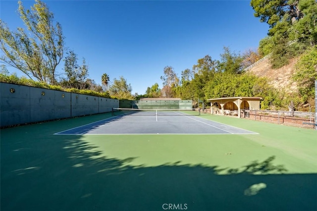 5250 Scott Robertson Rd, Hidden Hills, CA 91302 - view of tennis court