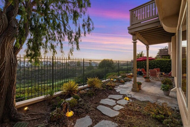 7243 Surfbird Cir, Carlsbad, CA 92011 - fenced backyard featuring a patio