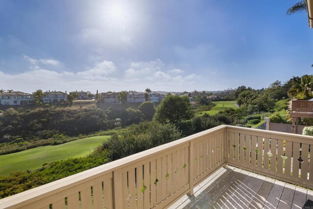 7243 Surfbird Cir, Carlsbad, CA 92011 - deck with golf course view and a residential view