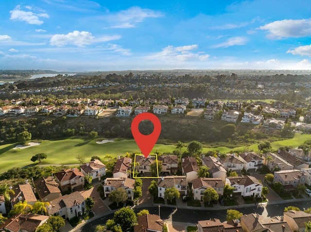 7243 Surfbird Cir, Carlsbad, CA 92011 - aerial view of property and surrounding area featuring nearby suburban area