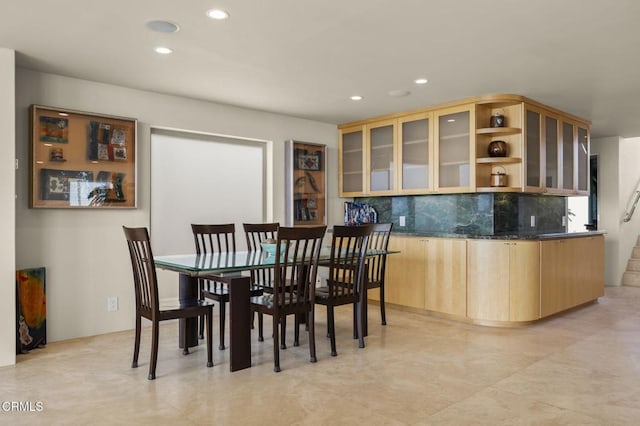 3629 Ocean Dr, Oxnard, CA 93035 - dining space featuring recessed lighting