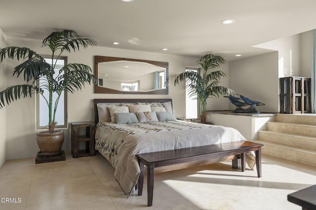 3629 Ocean Dr, Oxnard, CA 93035 - bedroom featuring recessed lighting and tile patterned floors