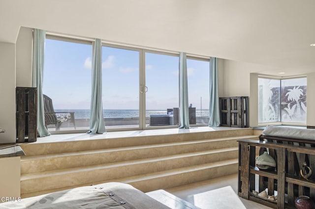 3629 Ocean Dr, Oxnard, CA 93035 - bathroom featuring a water view