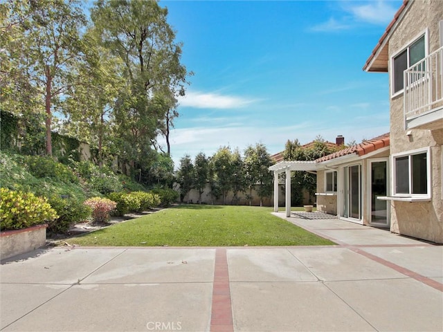 20472 Via Marwah, Yorba Linda, CA 92886 - view of yard featuring a patio