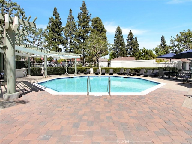 20472 Via Marwah, Yorba Linda, CA 92886 - community pool featuring a pergola and a patio area