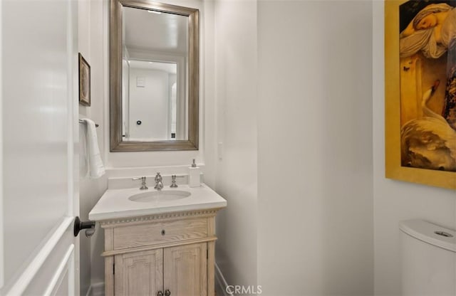 3 Atlantis Cv, Newport Coast, CA 92657 - half bathroom with vanity and toilet