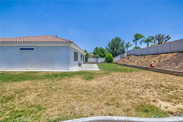 1708 Snowberry Rd, Beaumont, CA 92223 - view of yard with a patio area