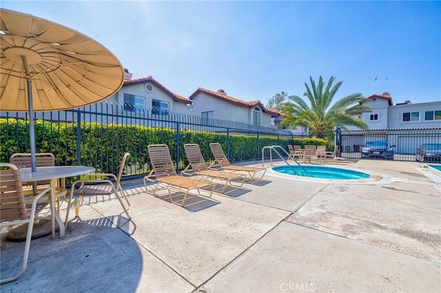 24232 Sylvan Glen Rd Unit A, Diamond Bar, CA 91765 - view of swimming pool with a patio and a swimming pool