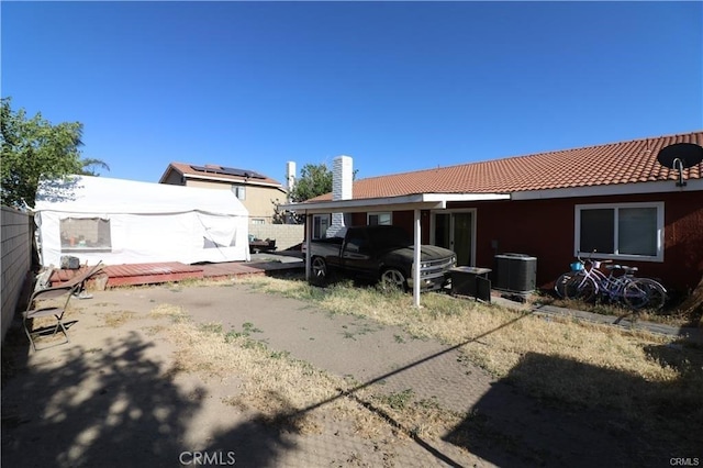 4537 Elwood Ave, Palmdale, CA 93552 - rear view of house featuring a tiled roof