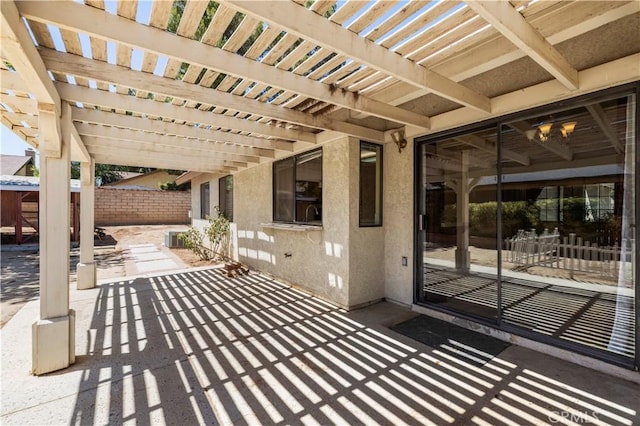 37702 Medea Ct, Palmdale, CA 93550 - view of patio featuring a pergola
