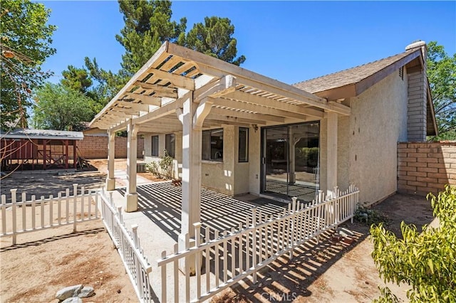 37702 Medea Ct, Palmdale, CA 93550 - view of patio / terrace featuring a pergola