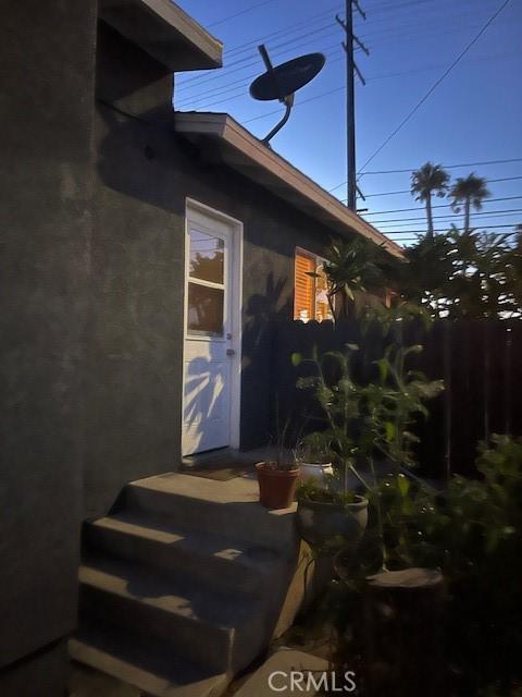 226 E Edinger Ave, Santa Ana, CA 92707 - property entrance with stucco siding