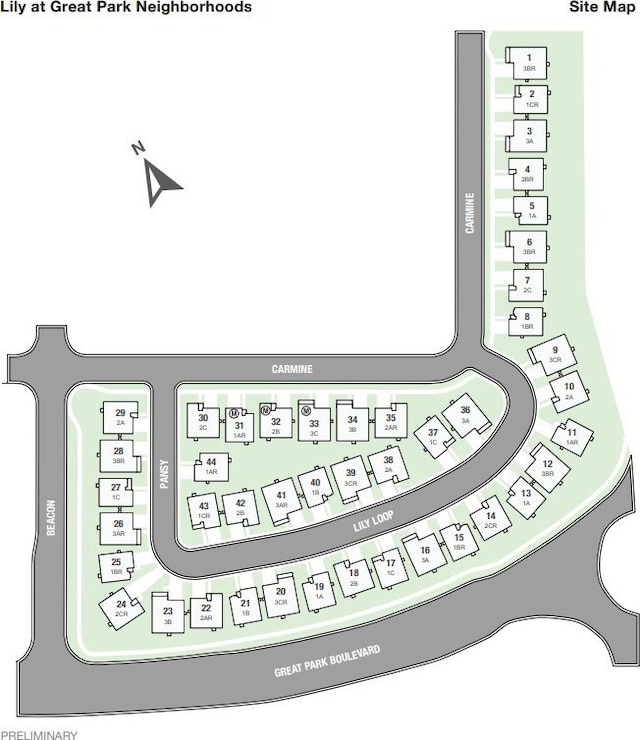 200 Lily Loop, Irvine, CA 92618 - map showing property parcels