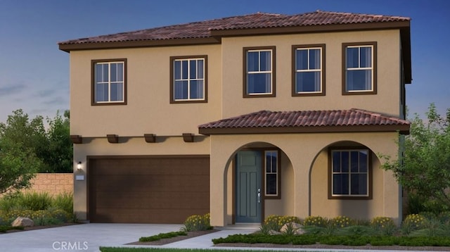 200 Lily Loop, Irvine, CA 92618 - mediterranean / spanish home with a garage, driveway, and stucco siding
