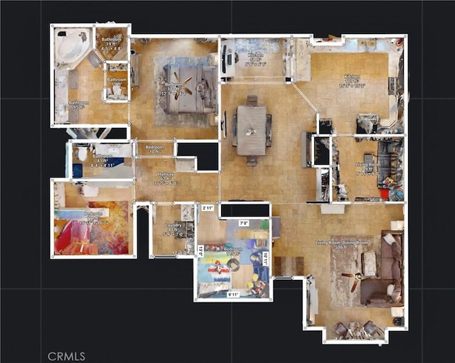 7413 Crimson Dr, Highland, CA 92346 - view of home floor plan
