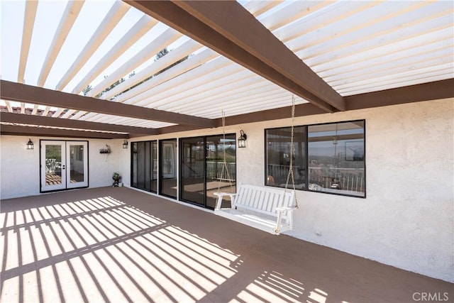 16066 Rancho Verde Cir, Riverside, CA 92506 - view of patio with a pergola