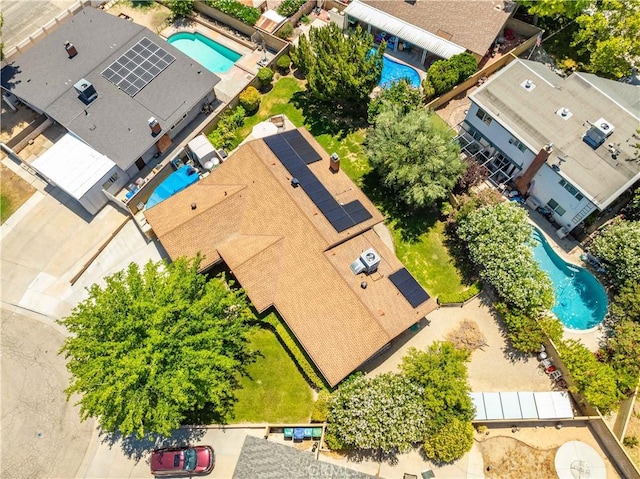 2608 Nice Ct, Lancaster, CA 93536 - aerial view of a pool