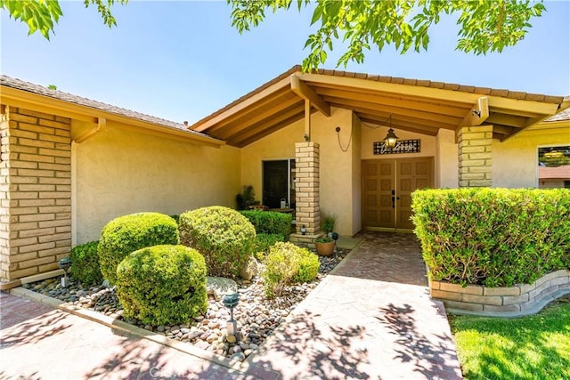 2608 Nice Ct, Lancaster, CA 93536 - property entrance featuring stucco siding