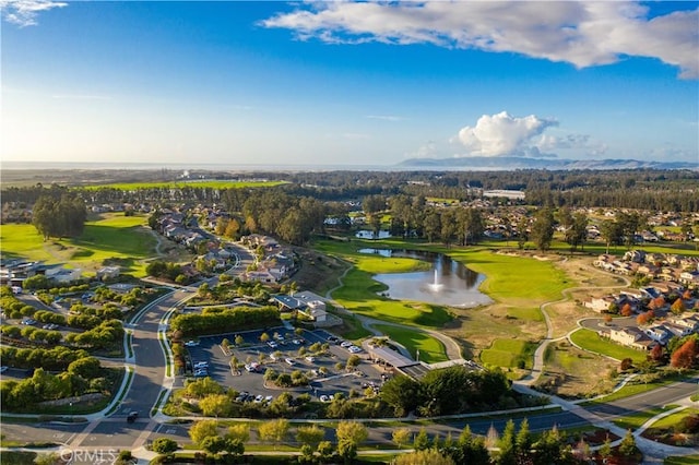 1170 Spring Azure Way Unit 45, Nipomo, CA 93444 - aerial perspective of suburban area featuring a nearby body of water and a local golf course