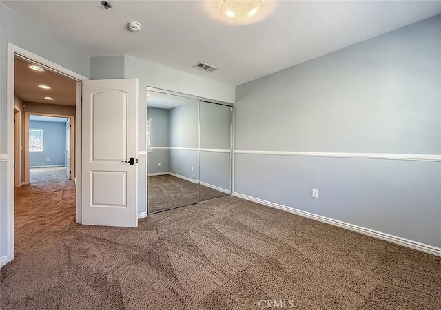 374 E Hilltop Way, Thousand Oaks, CA 91362 - unfurnished bedroom with carpet floors and a closet