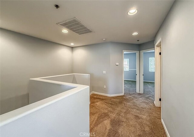 374 E Hilltop Way, Thousand Oaks, CA 91362 - hallway with carpet flooring and recessed lighting