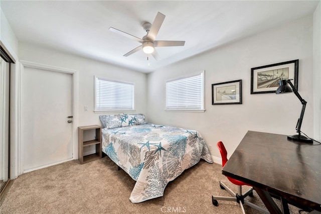 217 E Balboa Blvd, Newport Beach, CA 92661 - bedroom featuring carpet and a ceiling fan