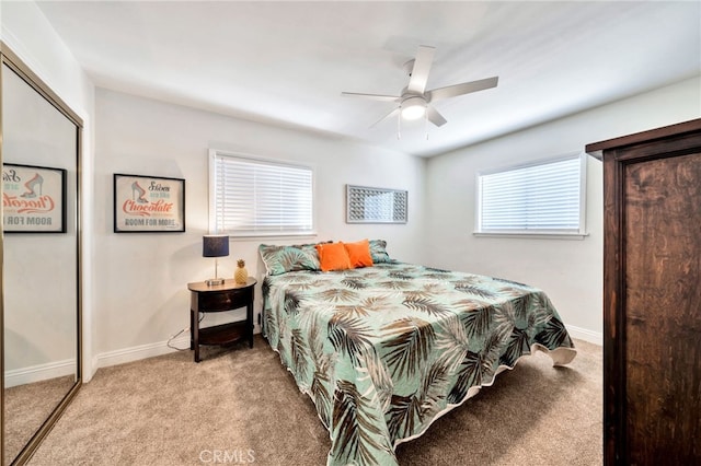 217 E Balboa Blvd, Newport Beach, CA 92661 - bedroom featuring light colored carpet and ceiling fan