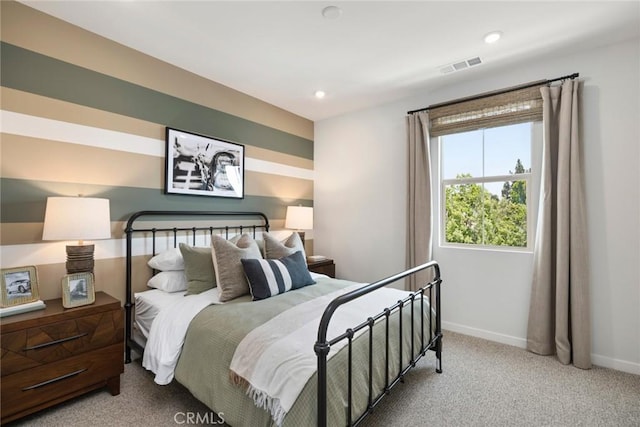 12247 Elliott Ave Unit F, El Monte, CA 91732 - bedroom featuring carpet flooring and recessed lighting
