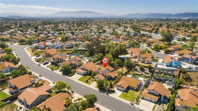 24249 Saradella Ct, Murrieta, CA 92562 - aerial perspective of suburban area with a mountainous background