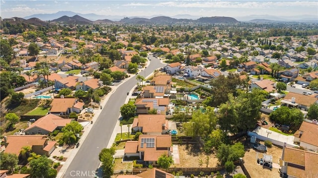 24249 Saradella Ct, Murrieta, CA 92562 - aerial view of residential area featuring a mountain backdrop