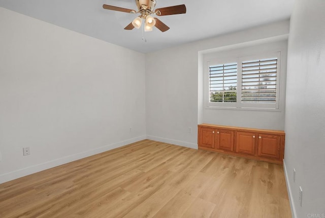 1930 Rosewood St, Vista, CA 92081 - unfurnished room featuring light wood finished floors and a ceiling fan