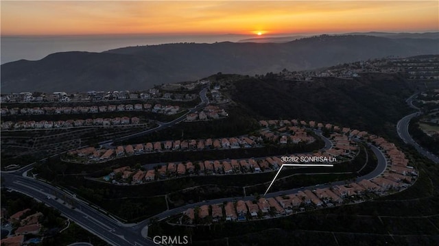 30282 Sonrisa, Laguna Niguel, CA 92677 - drone / aerial view of a mountainous background