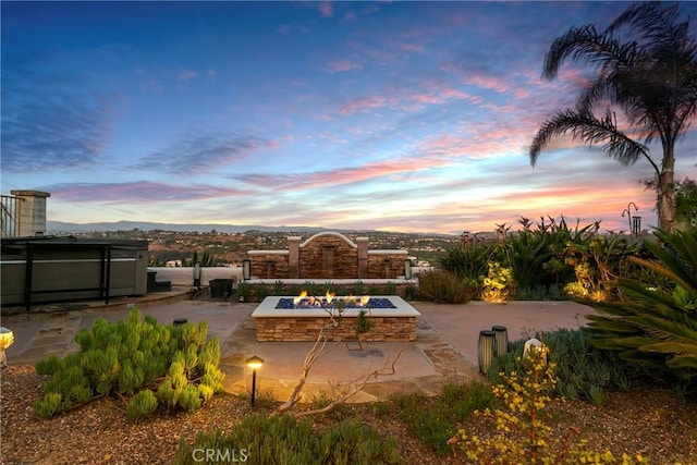 30282 Sonrisa, Laguna Niguel, CA 92677 - view of swimming pool featuring an outdoor fire pit and a patio